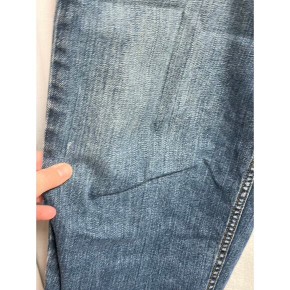 Liz Claiborne blue jeans‎ boyfriend fit capri draw string size 8 women’s - Picture 5 of 7